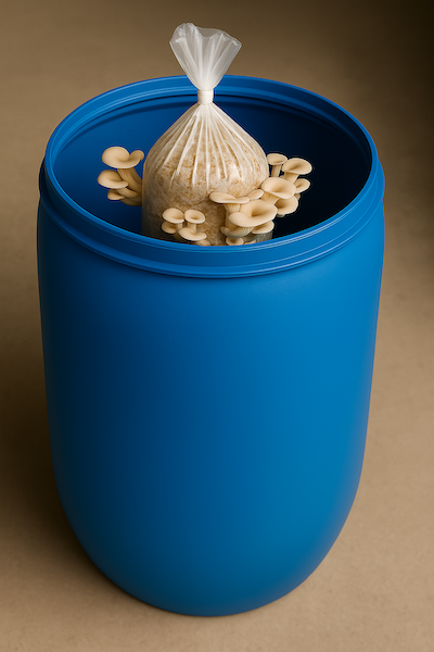 Mushroom drum